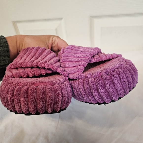 Free People Barbiecore Orchid Two Days In Ibiza Platform Slide Sandel Textured - Picture 8 of 9